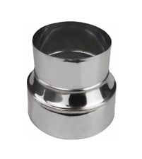 Chimney Flue Liner Metal Reducer Ducting Stainless Steel Pipe Connector Adapter