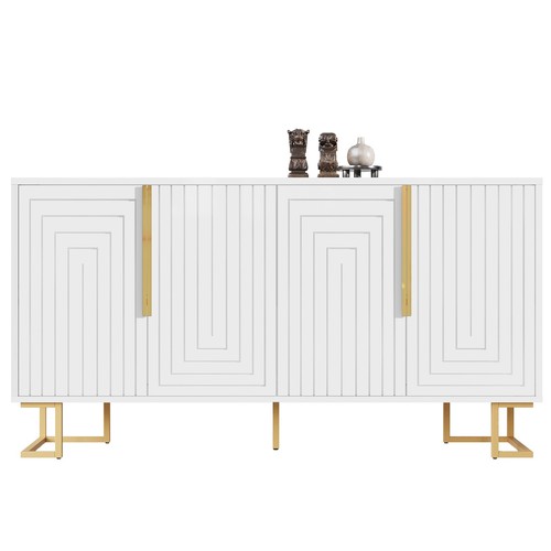 White sideboard storage - sideboard,