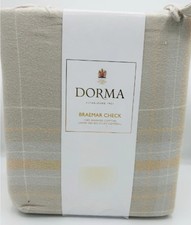 Dorma Bedding, Double Bedding, Braemar Check, Duvet Cover, Brushed Cotton