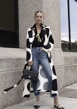 Zara Polka Dot Trench Coat