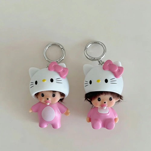 Hello kitty monchhichi - kitty,