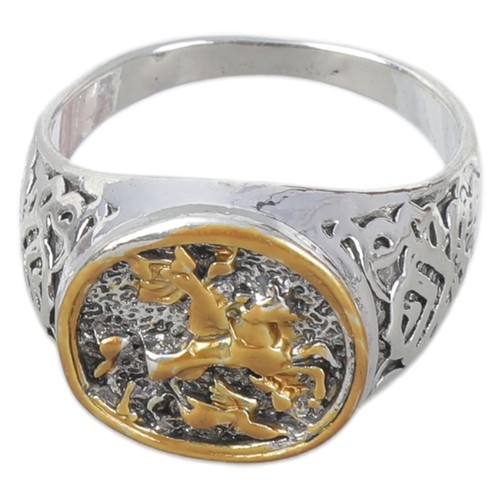 Men signet rings new design - signet,