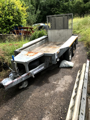 Ifor williams plant trailer - williams,