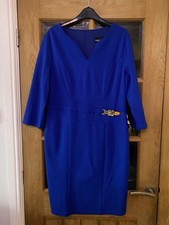 Beautiful Blue Frank Lyman Dress Size 14