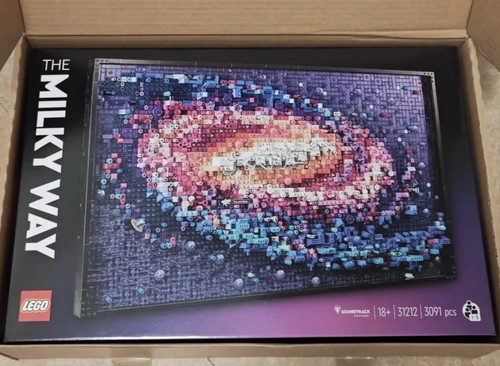 Lego milky way galaxy wall - lego,