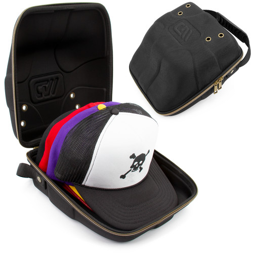 Hat travel case for - travel, 3