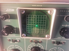 Heath Built 3" DC Coupled Oscilloscope Euw-25 Heathkit , WORKS, NO PSU