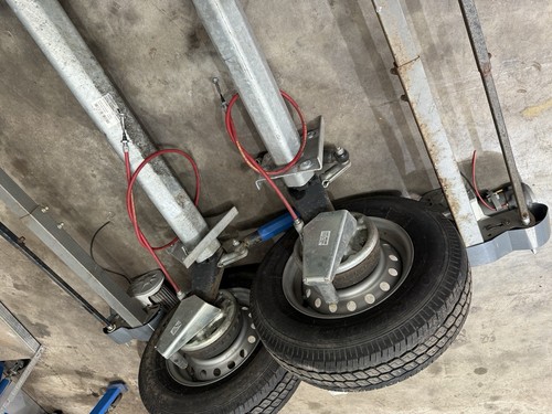 Alco axle trailer caravan - alco,