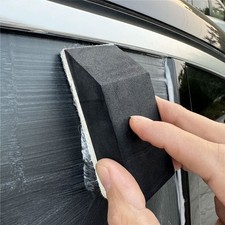 Car Exterior Polishing Sponge Windshield Glass Cleaning Brush Sponge Accessories