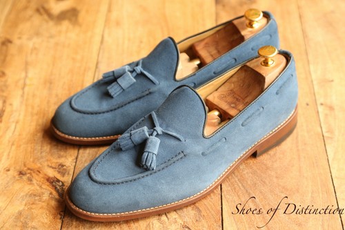 Herring shoes blue suede - herring,
