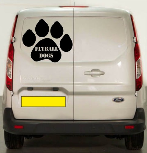 Flyball decal fly ball sticker - fly,