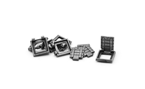Occre gunport with lid 9x9mm - gunport,
