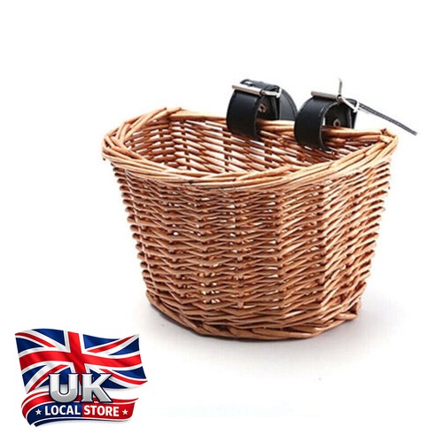 Retro bike basket wicker - bike,