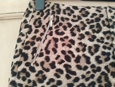 Zara Leopard Pattern Trousers