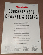 Marshalls: Concrete Kerb