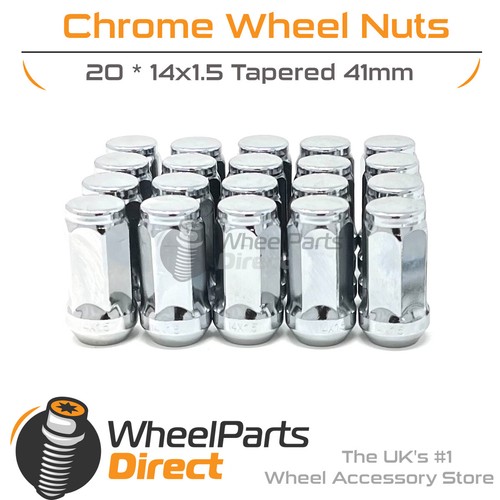 Wheel nuts chrome for - (20),
