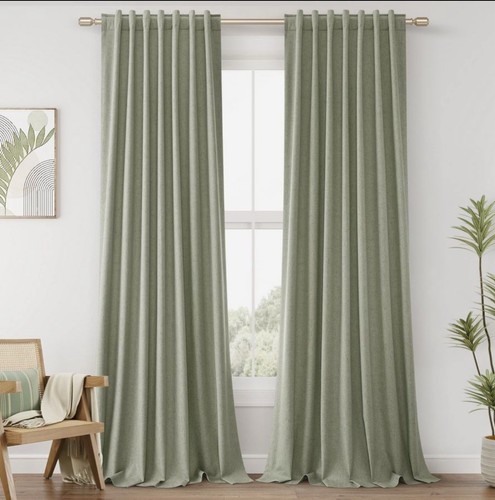 Sage green blackout curtains - blackout,
