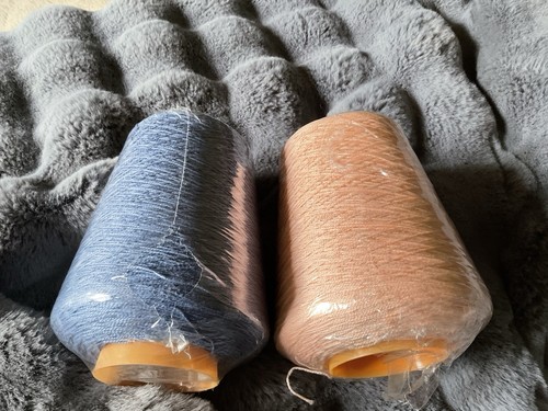 Two cones yarn - two,