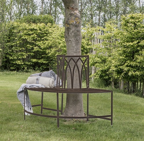 Outdoor tree bench - outdoor,