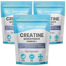 Creatine Monohydrate Capsules + BCAAs + Electrolytes Not Tablets Powder Strength