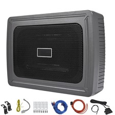 1200W Active Underseat Car Bass Box Audio Subwoofer Sub Speaker Amplifier Tool