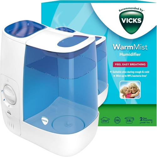 Vicks warm mist humidifier - warm,
