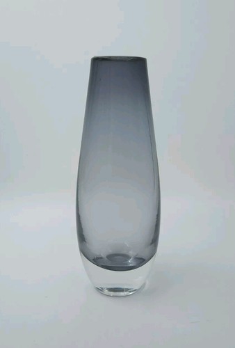 Hand blown purple smokey grey - hand,