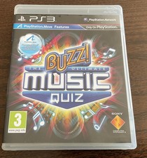 Buzz! The Ultimate Music Quiz Sony Playstation 3 PS3 Game