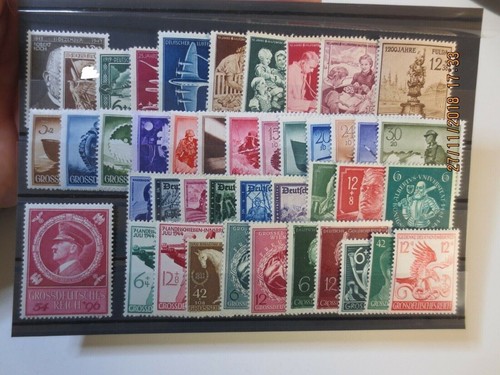 German stamps complete year - stamps,