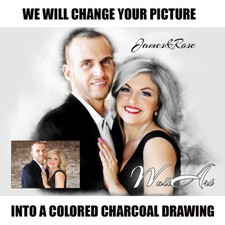 Personalised Colored Charcoal