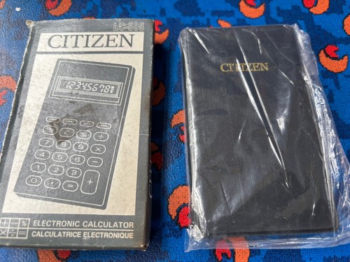 Citizen vintage electronic