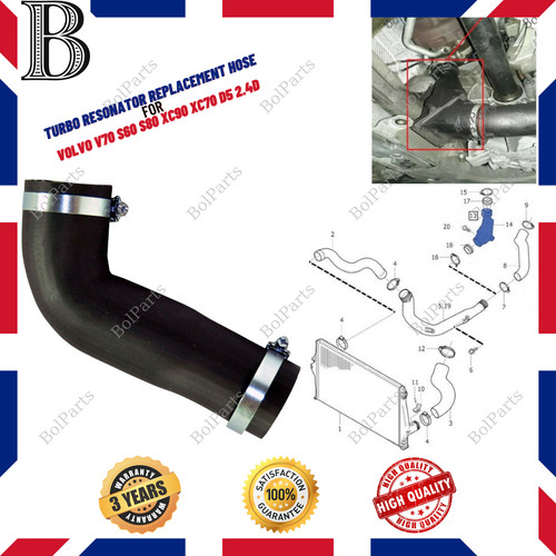 Turbo resonator replacment - resonator,