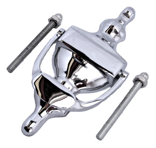 Polished chrome door urn - polished,