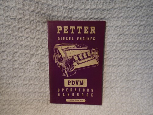 Vintage petter diesel engines - diesel,