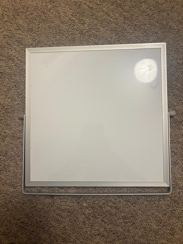 Square whiteboard with - square,