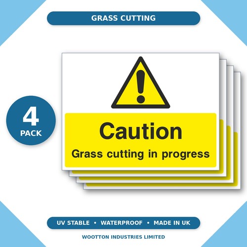 Grass cutting progress - 4x,
