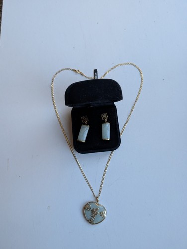 Vintage gold jade - vintage,
