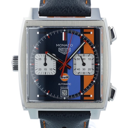 Tag heuer monaco gulf edition - heuer,