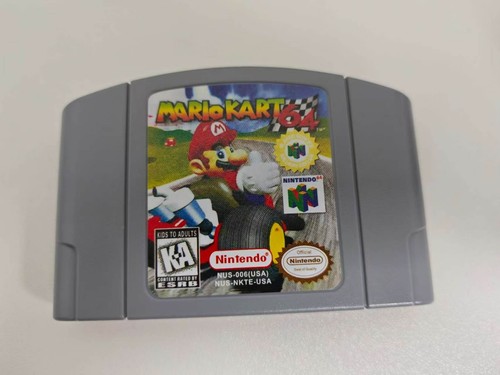 Mario kart video game - mario, 64