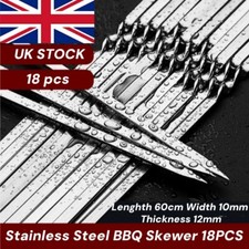 18 PCS 60CM LONG Metal Kebab