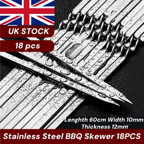 36pcs bbq long metal kebab - 18/36pcs,