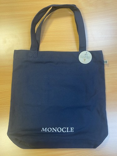 Monocle voyage navy tote bag - tote,