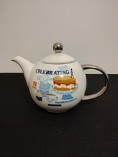 Jubilee Teapot Commemorating the Platinum Jubilee of Queen Elizabeth II