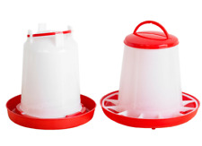 3kg feeder & 3 litre drinker
