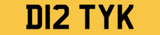 Dirt Dirty K Mud Off-road Off-roading Personal number plate private reg D12 TYK