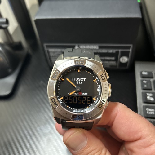 Tissot racing touch black - t-touch,