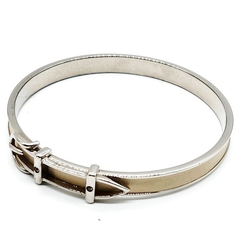 Hermes bangle silver whites - hermes,