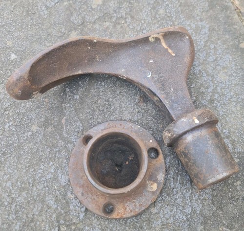 Vintage cast iron shoe - cast,