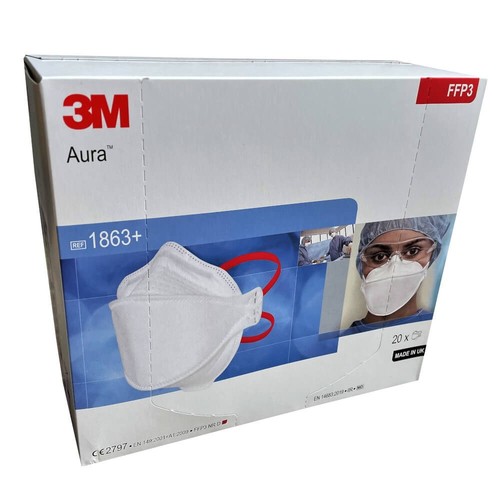 Aura 1863 ffp3 respirator - ffp3,