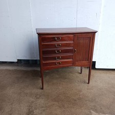 Edwardian mahogany music